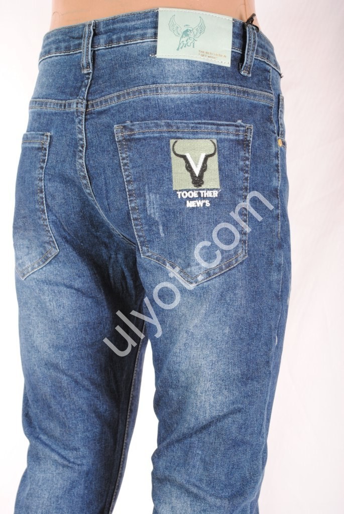 ДЖИНСИ DENIM (30-36) СИНІЙ 8685