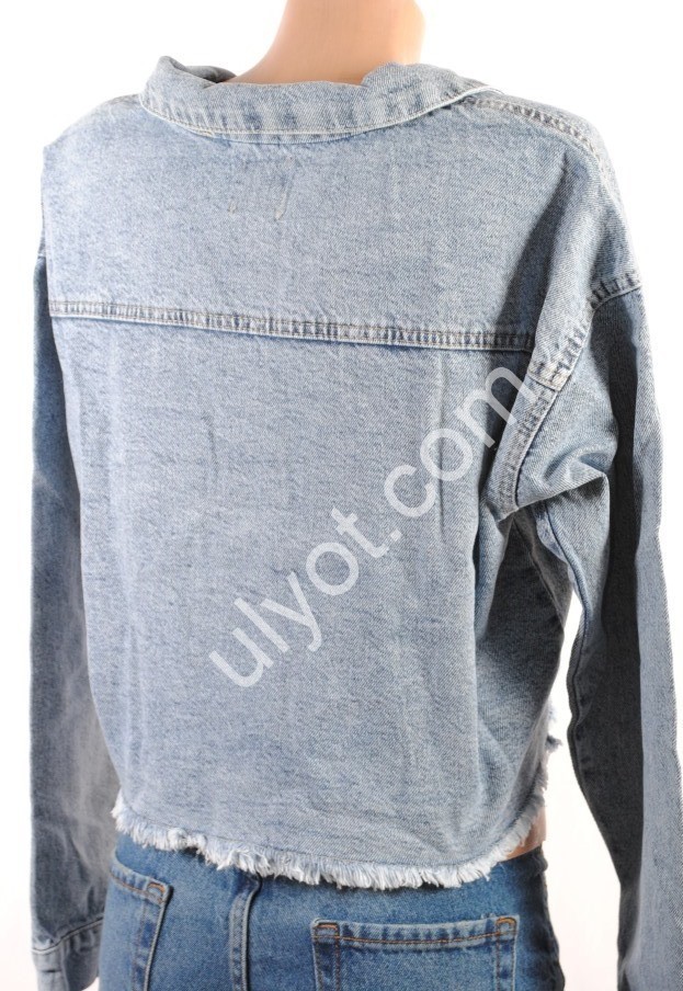 ДЖИНСОВА КУРТКА TOP SHOP (SL) БЛАКИТНИЙ 5029