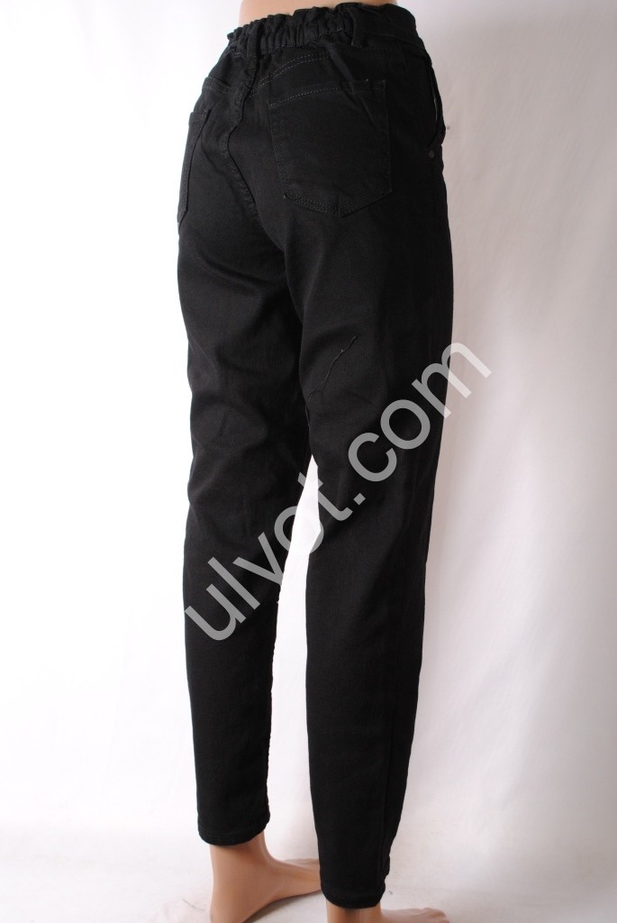 Фото 3 ДЖИНСЫ SASHA (26-31) ЧЕРНЫЙ 13420