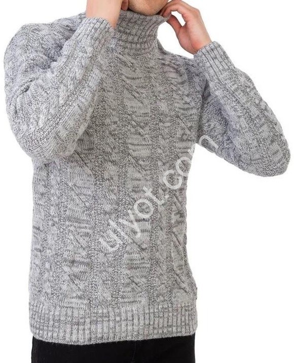 СВИТЕР (M-XL) МОЛОЧНИЙ 6586