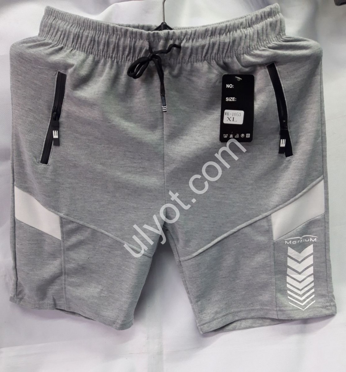 ШОРТЫ-5 (M-3XL) СЕРЫЙ 