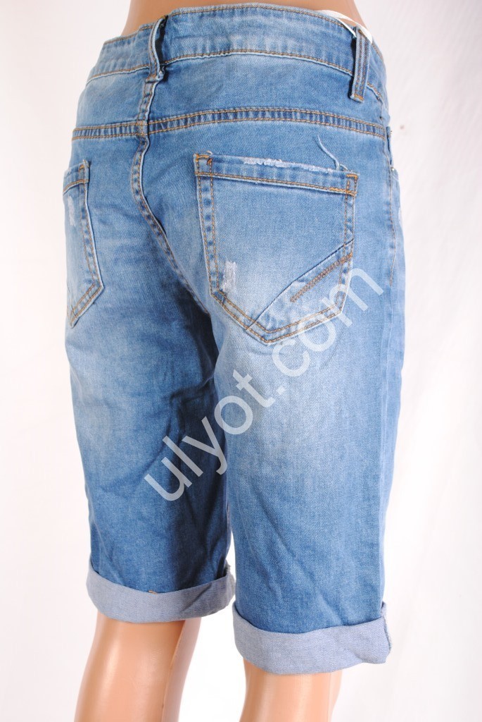ШОРТЫ NEW JEANS (28-33) ГОЛУБОЙ 3015