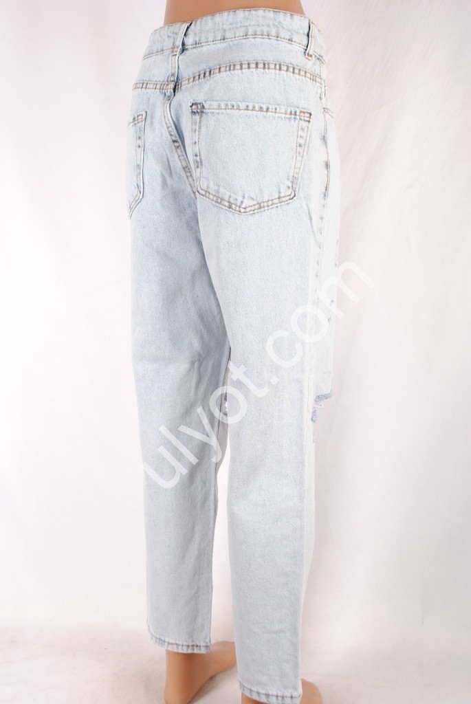 Фото 3 ДЖИНСИ TOP SHOP (25-32) СВ.ГОЛУБИЙ 5219