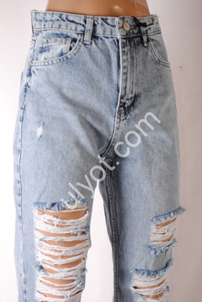 Фото 2 ДЖИНСЫ JEAN SHOP (25-30) ГОЛУБОЙ 536