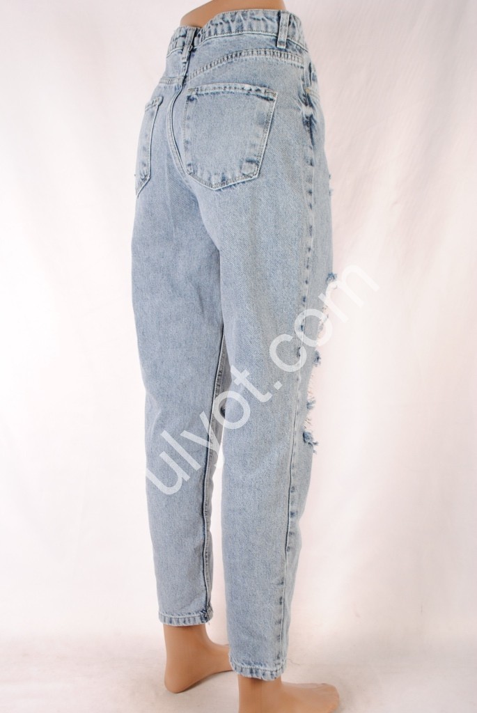 Фото 3 ДЖИНСЫ JEAN SHOP (25-30) ГОЛУБОЙ 536