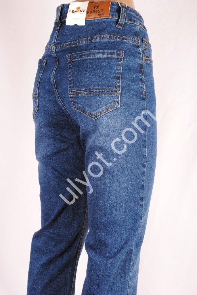 ДЖИНСЫ FOREST JEANS (30-36) СИНИЙ 3251