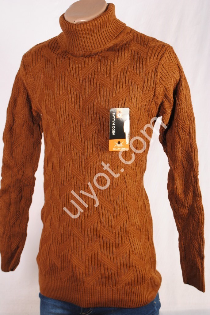 СВИТЕР ABDO HALLAB (L-2XL) ТЕРРАКОТ 1034