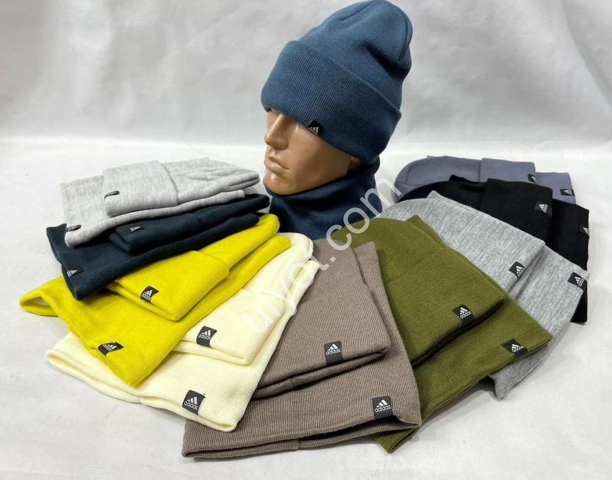 ШАПКА+ШАРФ (ONE SIZE 56-58) МИКС-44 