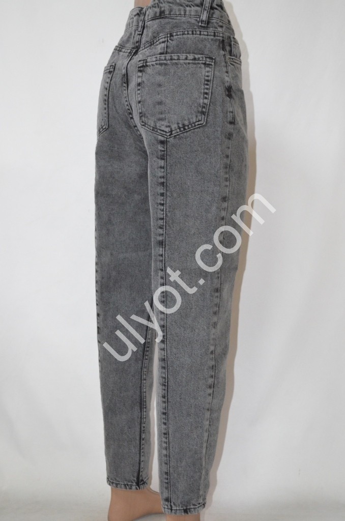 Фото 3 ДЖИНСЫ TOP SHOP (25-32) ГРАФИТ 1188