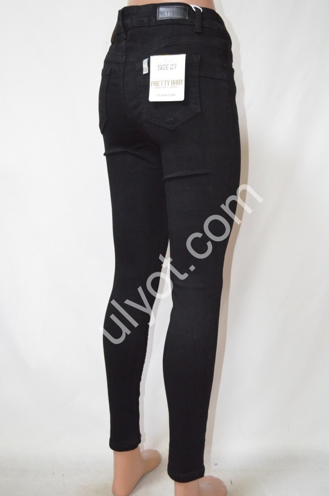 Фото 3 ДЖИНСИ PRETTY BABY (25-30) ЧОРНИЙ S015