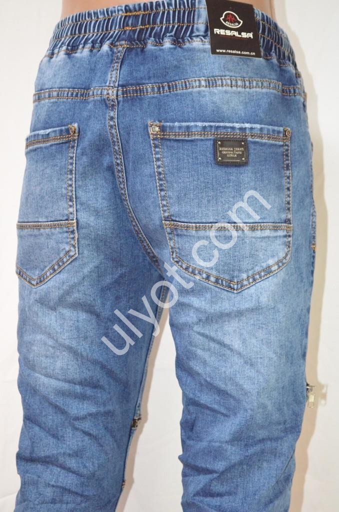 ДЖИНСЫ RESALSA (29-36) Т. ГОЛУБОЙ 8140XT