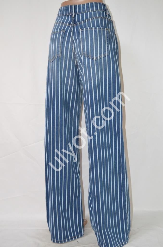 Фото 3 ДЖИНСЫ TOP SHOP (25-32) СИНИЙ 1255