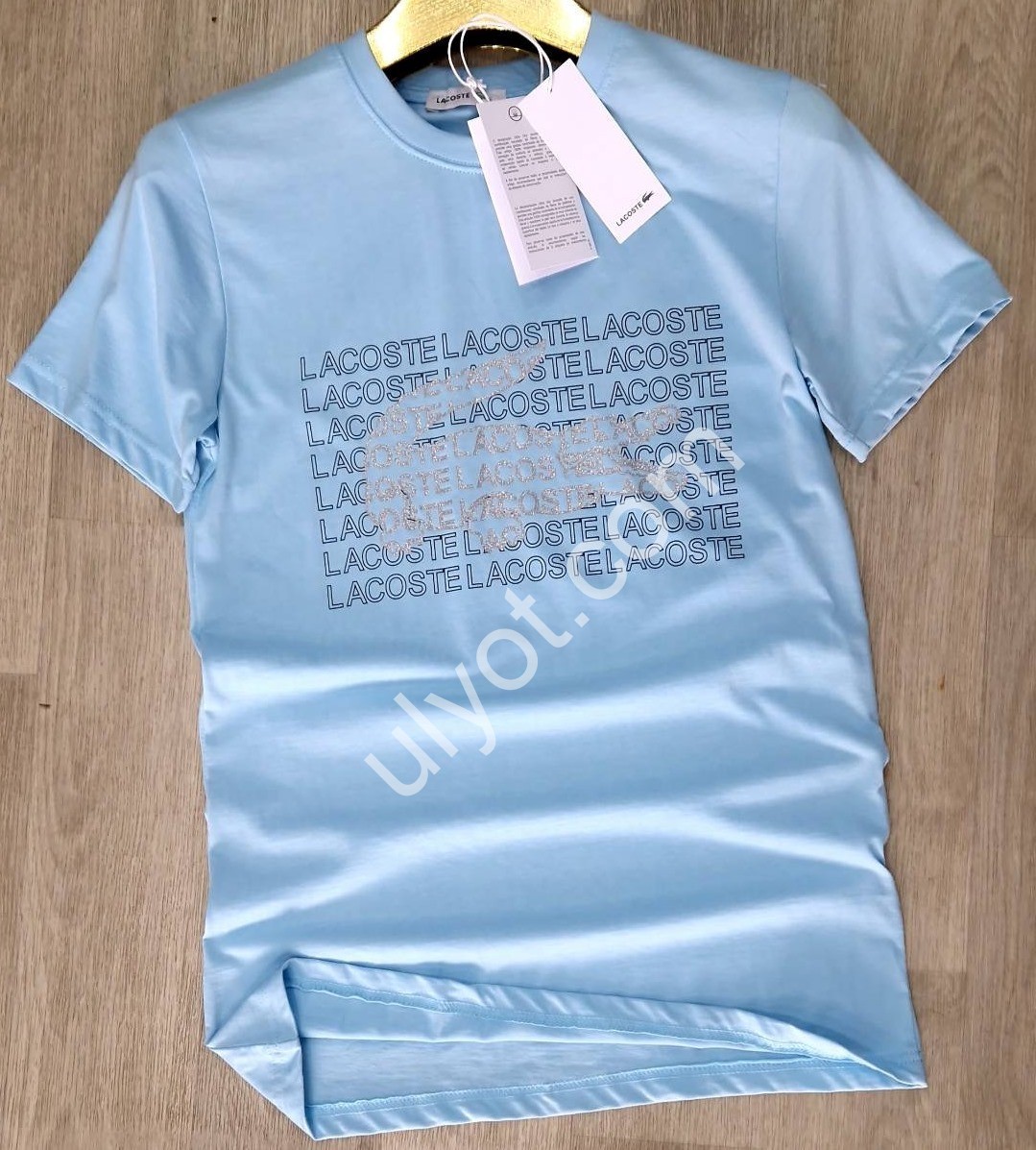 ФУТБОЛКА L09 (S-3XL) БЛАКИТНИЙ