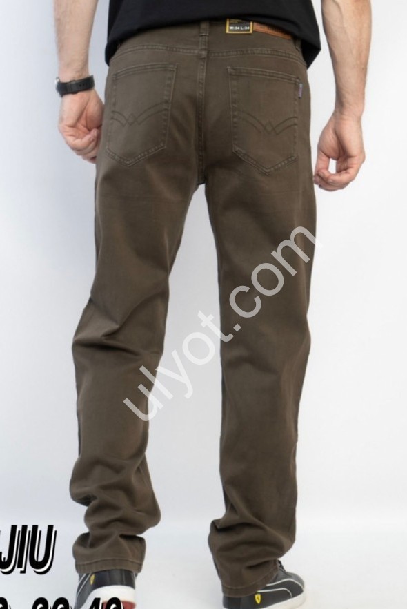 ДЖИНСИ BASANJIU (32-40) ХАКІ 029-37-10