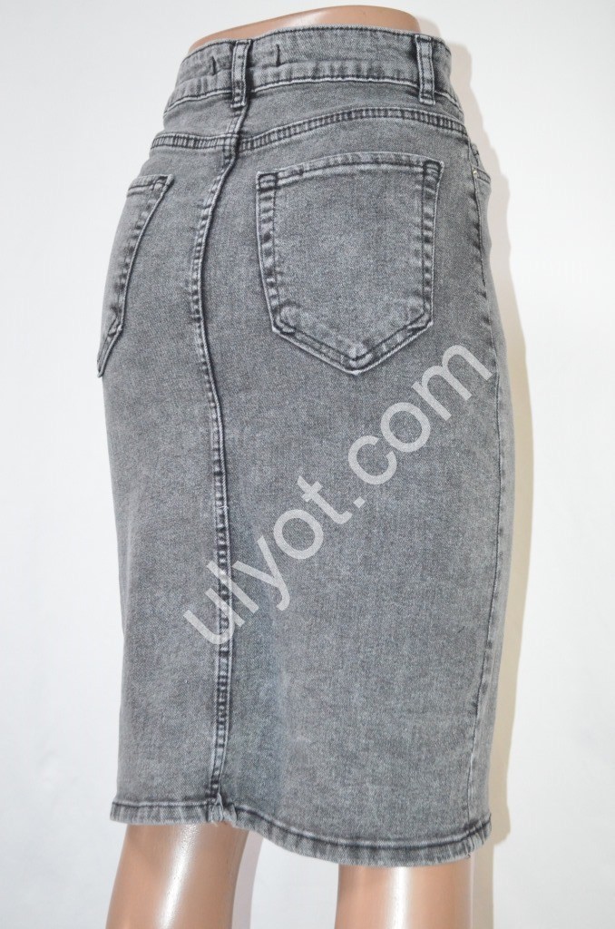 ЮБКА ALONGRI (34-40) СЕРЫЙ 101