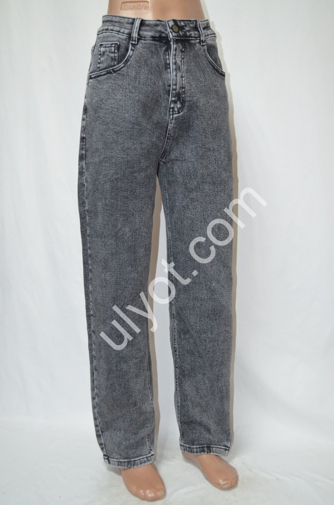 ДЖИНСИ FOREST JEANS (28-33) ГРАФІТ БАЙКА 3661