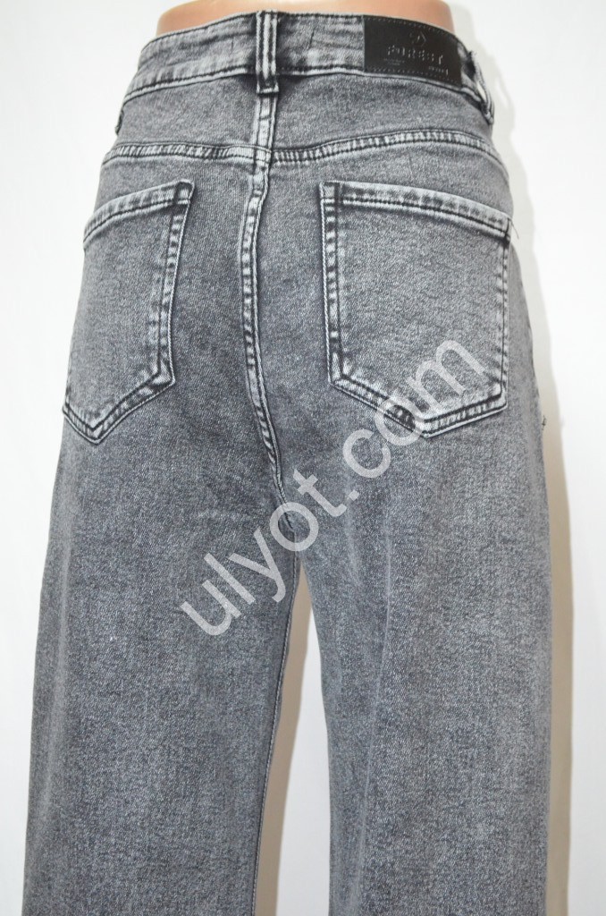 ДЖИНСИ FOREST JEANS (28-33) ГРАФІТ БАЙКА 3661