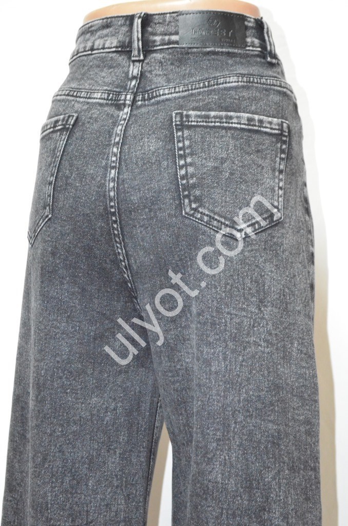 ДЖИНСИ FOREST JEANS (25-30) ГРАФІТ БАЙКА 3659