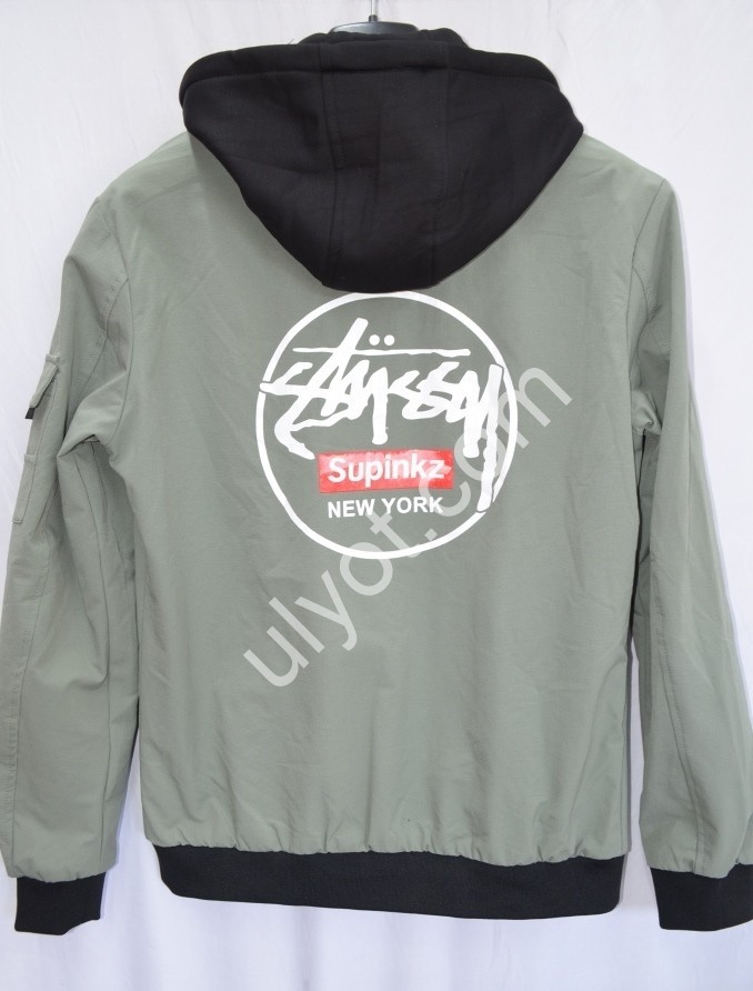 ВЕТРОВКА (L-4XL) СІРИЙ 88015