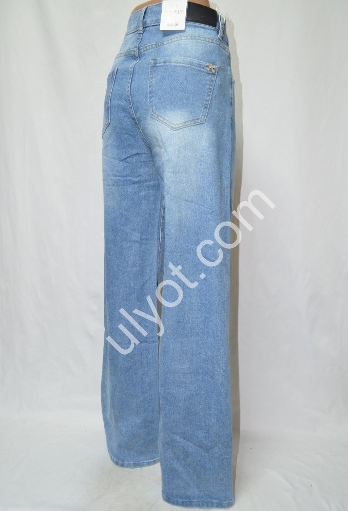 Фото 3 ДЖИНСЫ NEW JEANS (25-30) ГОЛУБОЙ 527