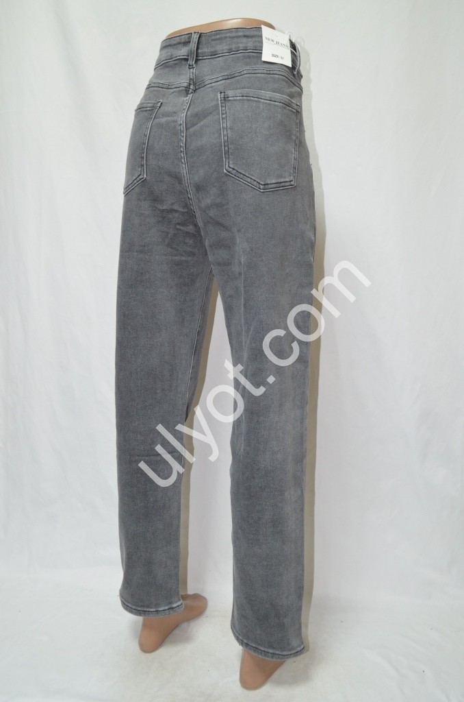 Фото 3 ДЖИНСЫ NEW JEANS (31-38) СЕРЫЙ 537