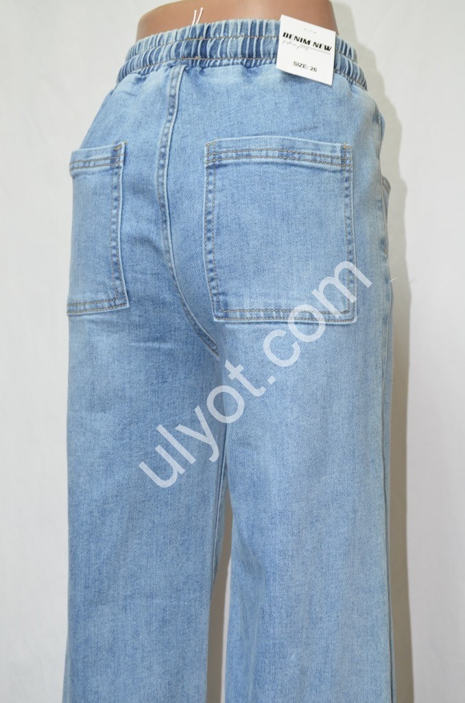 ДЖИНСЫ DENIM NEW (25-30) ГОЛУБОЙ 596