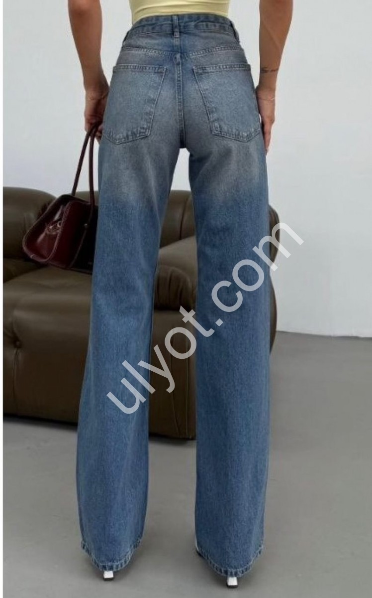 Фото 3 ДЖИНСЫ TOP SHOP (25-32) СИНИЙ 1410