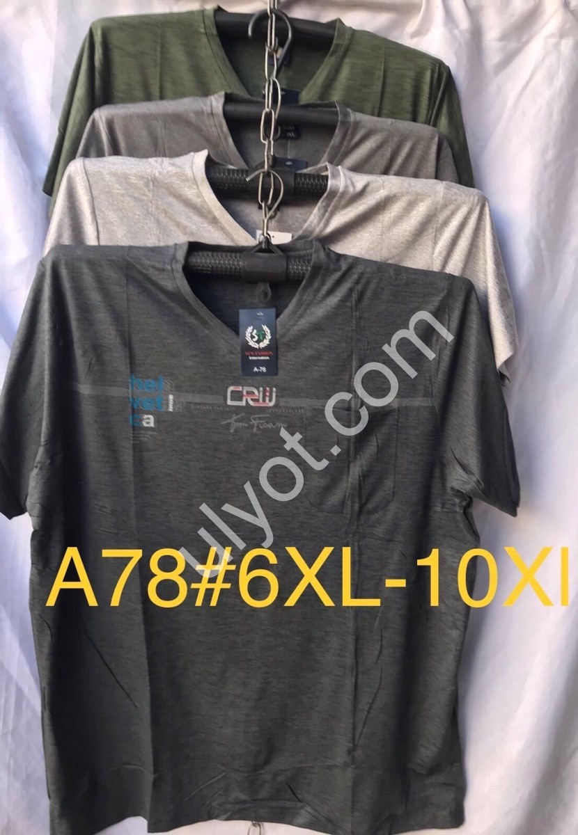 ФУТБОЛКА (6XL-10XL) МИКС A-78