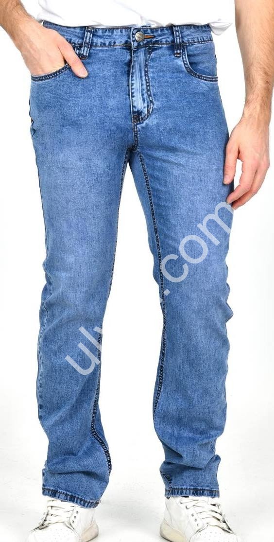 ДЖИНСЫ LS. JEANS (32-40) Т.ГОЛУБОЙ 348B