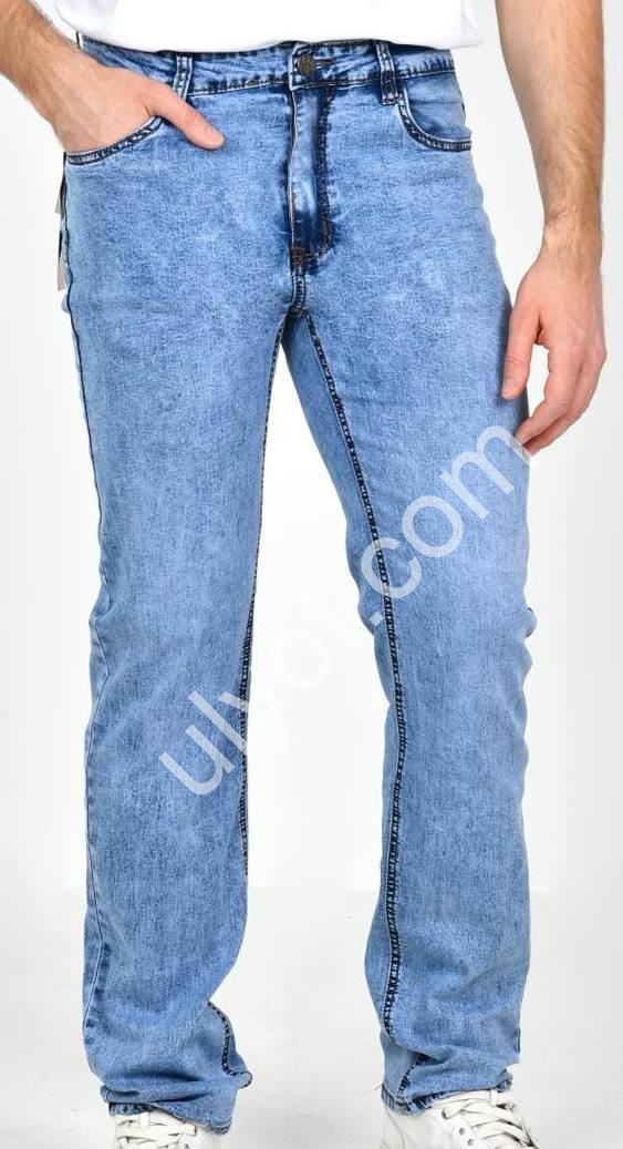 ДЖИНСЫ LS. JEANS (34-38) ГОЛУБОЙ 343D