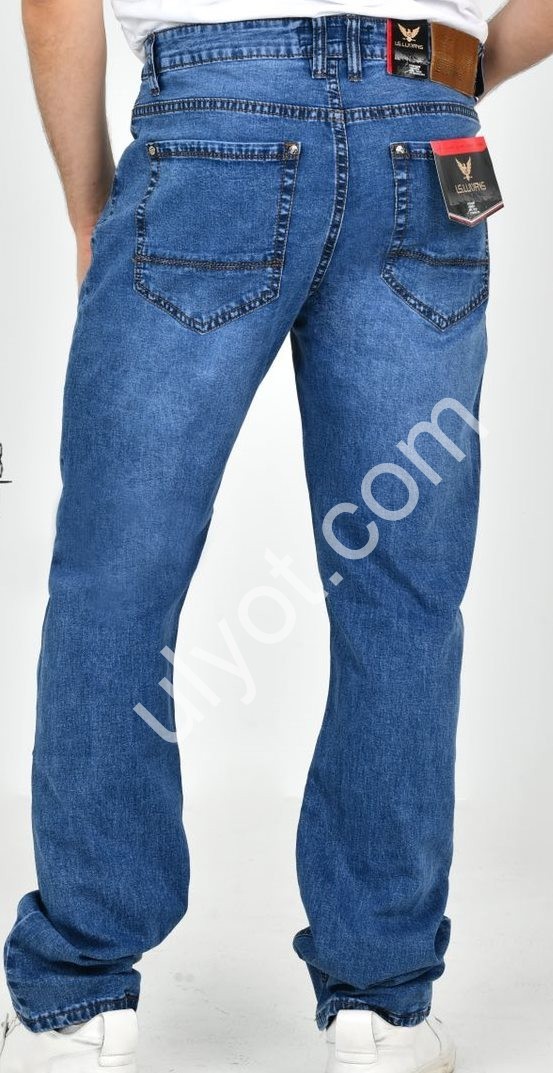 ДЖИНСЫ LS. JEANS (38-48) СИНИЙ 352TD