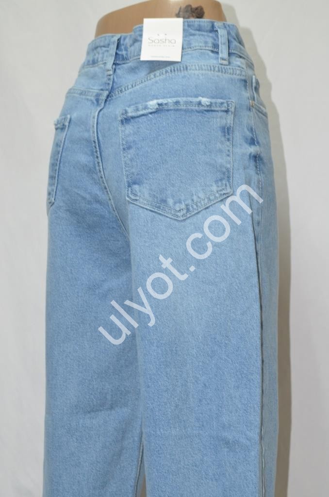 ДЖИНСИ SASHA (26-31) СВ.ГОЛУБИЙ 962