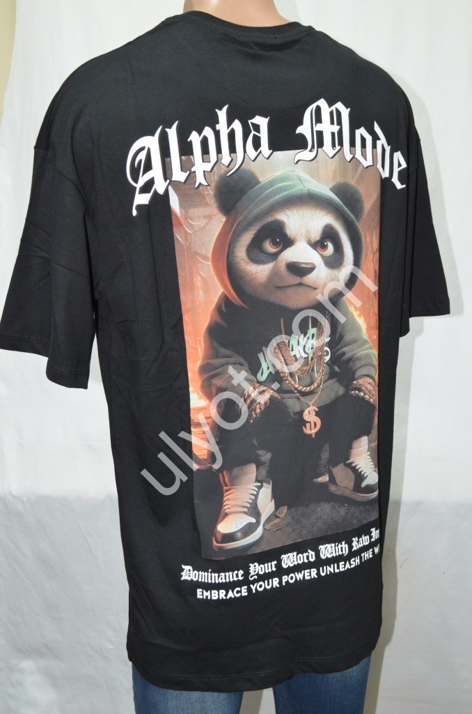 ФУТБОЛКА (S-2XL) БЕЖЕВЫЙ ОВЕРСАЙЗ  5125