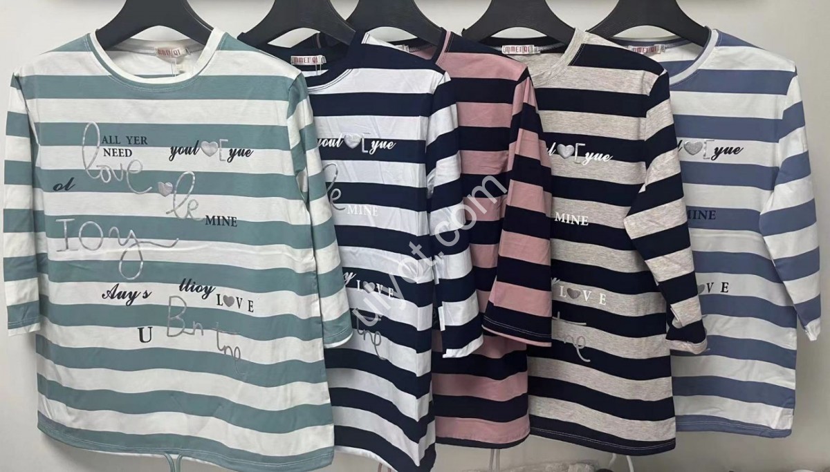 ФУТБОЛКА (2XL-5XL) БІЖ+ЧОРНИЙ 7702