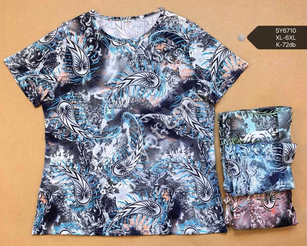 ФУТБОЛКА (XL-6XL) МІКС 6710