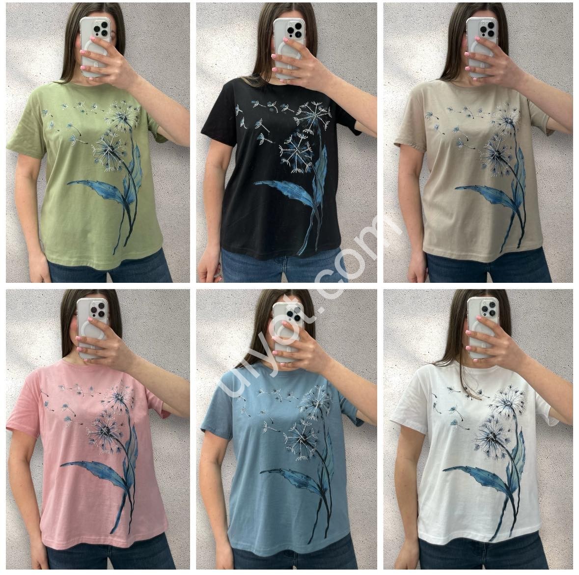 ФУТБОЛКА (S-L) МИКС 25072