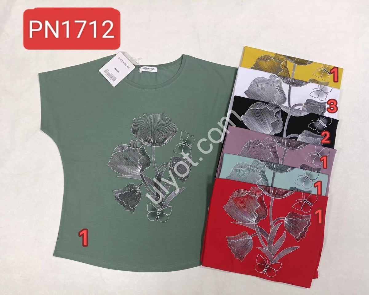 ФУТБОЛКА (50-52) МИКС 1712