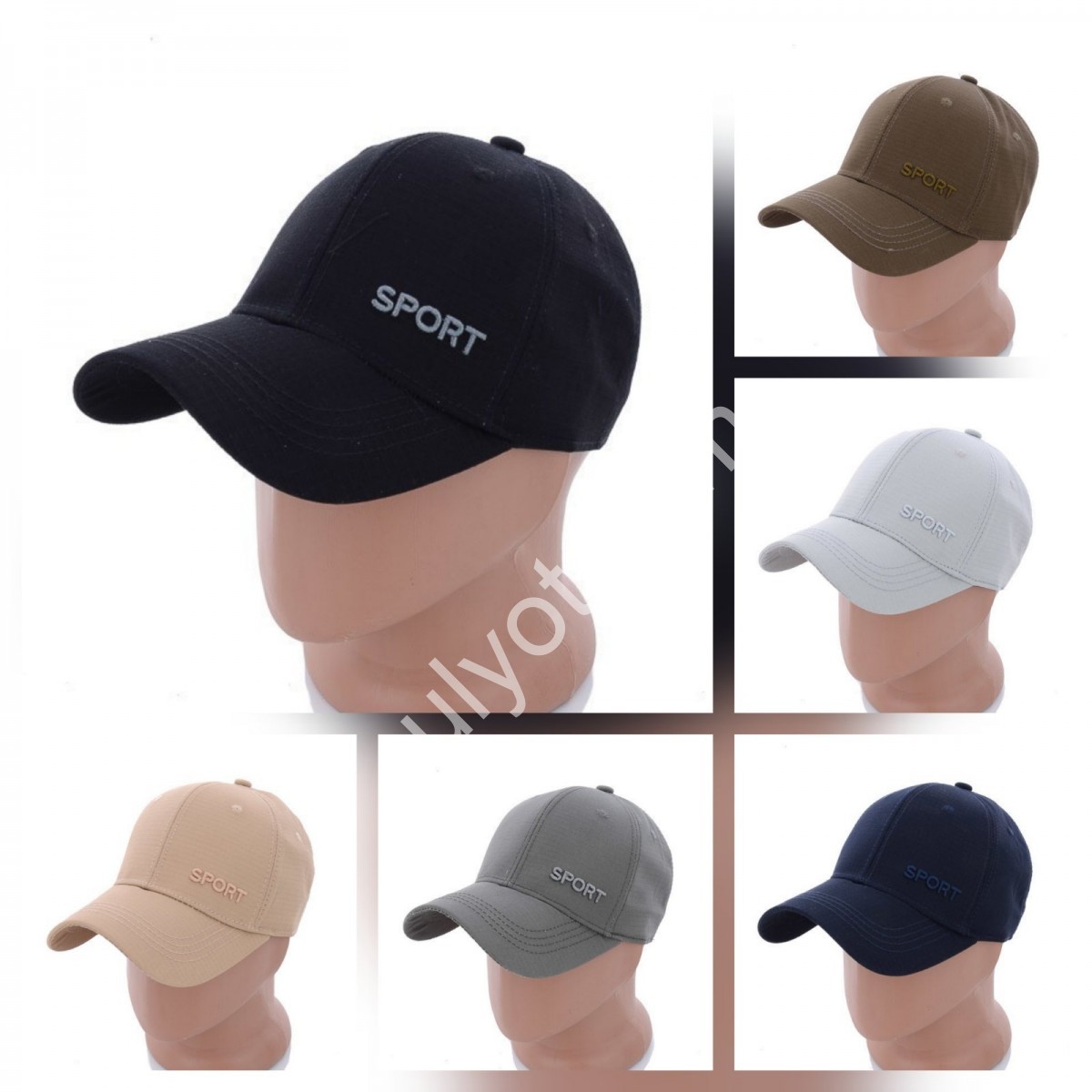 КЕПКА SPORT (ONE SIZE 57-59) МІКС