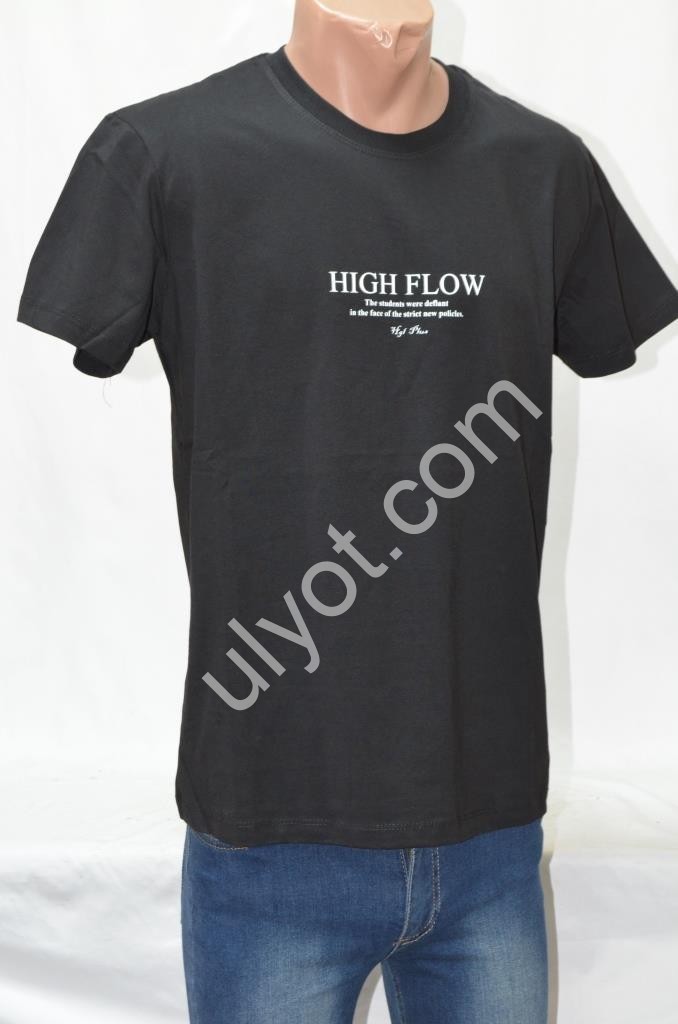 ФУТБОЛКА (S-2XL) ЧОРНИЙ 5160