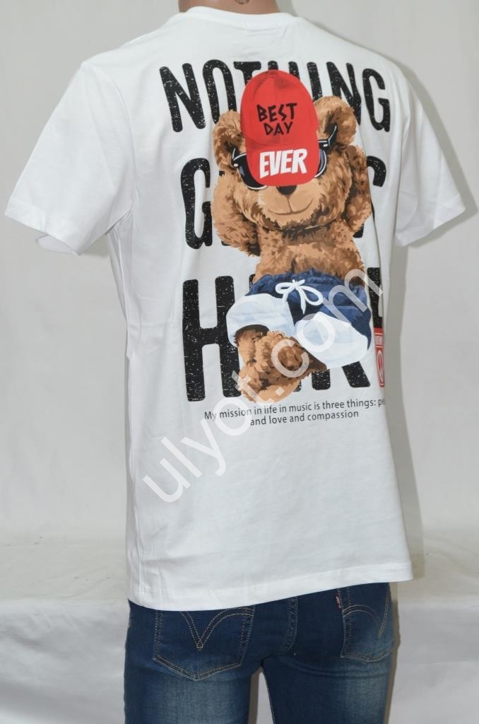 ФУТБОЛКА (S-2XL) БЕЛЫЙ 5167