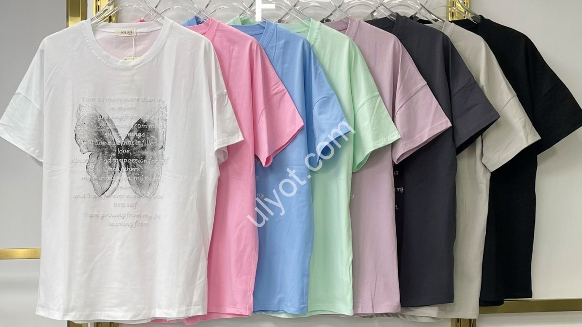ФУТБОЛКА (ONE SIZE 56-58) МІКС 6404
