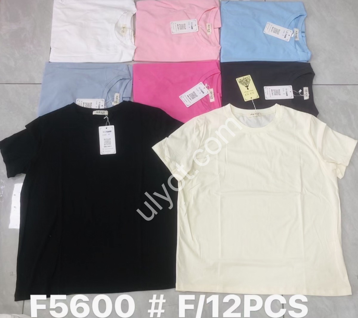 ФУТБОЛКА (ONE SIZE 54-56) МІКС F5600