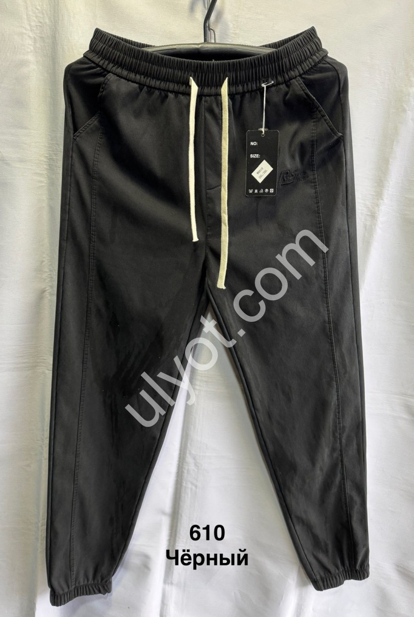 ШТАНИ (XL-4XL) ЧОРНИЙ 610