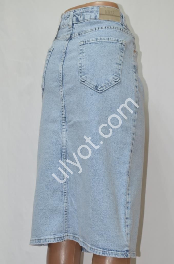 Спідниця MIELE WOMAN (40-50) БЛАКИТНИЙ 685