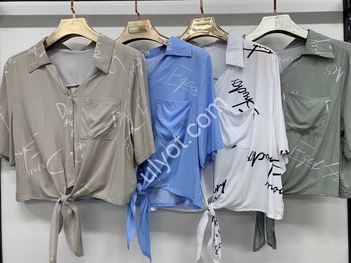 РУБАШКА-20 (L-4XL) СИНИЙ 7820