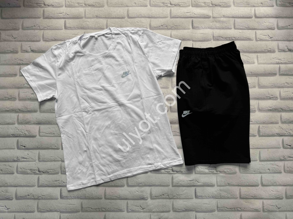 СПОРТ. КОСТЮМ N02 (46-54) БЕЛЫЙ/ЧЕРНЫЙ 