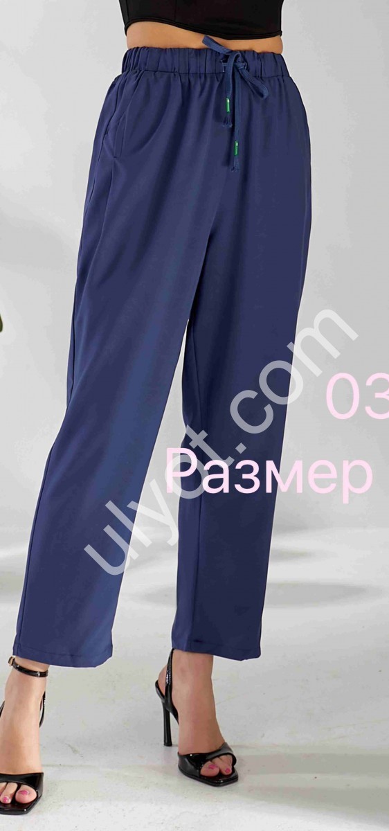 БРЮКИ (XL-4XL) ОЛИВКА 033