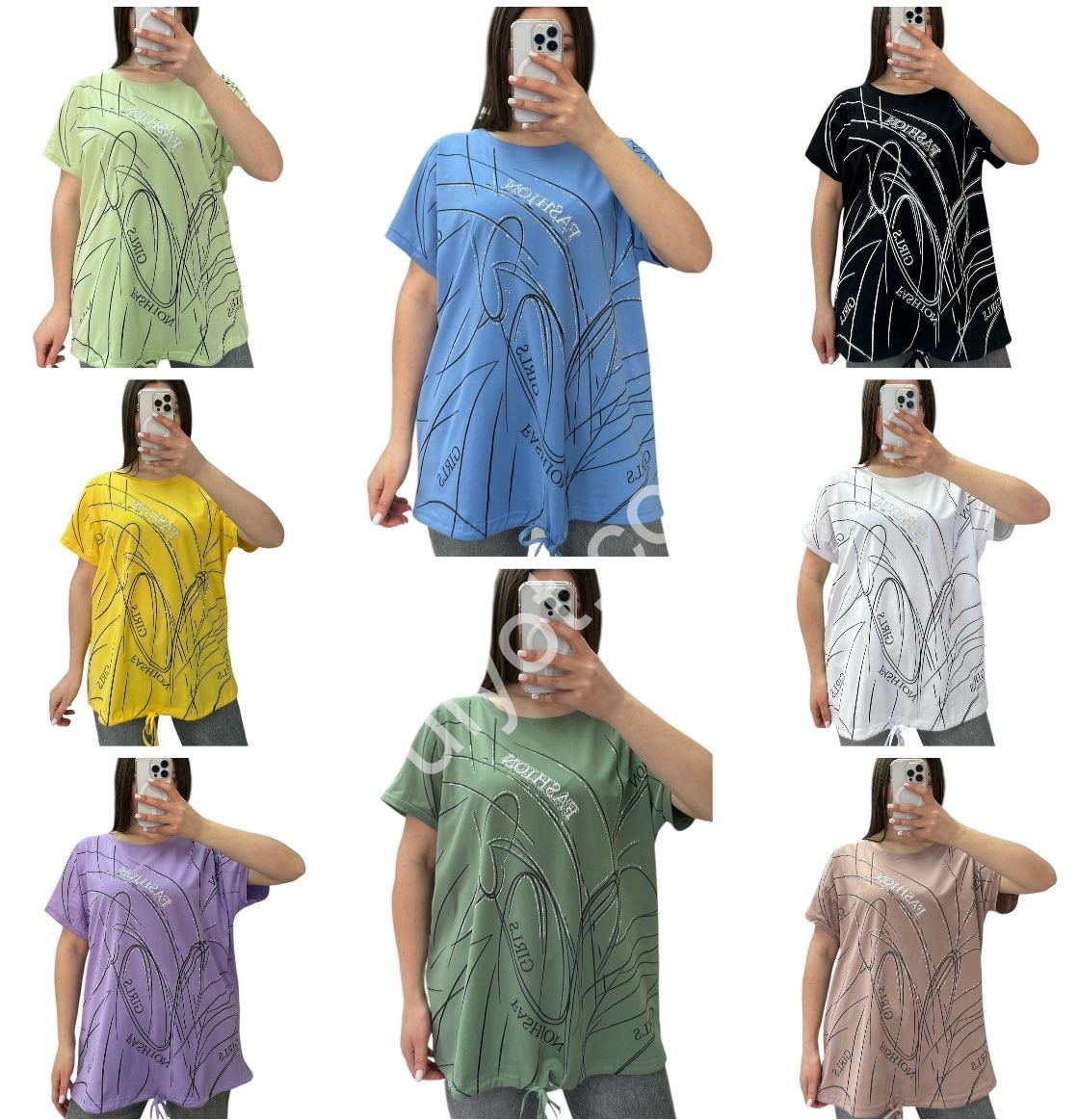 ФУТБОЛКА-4 (L-2XL) МИКС 25315
