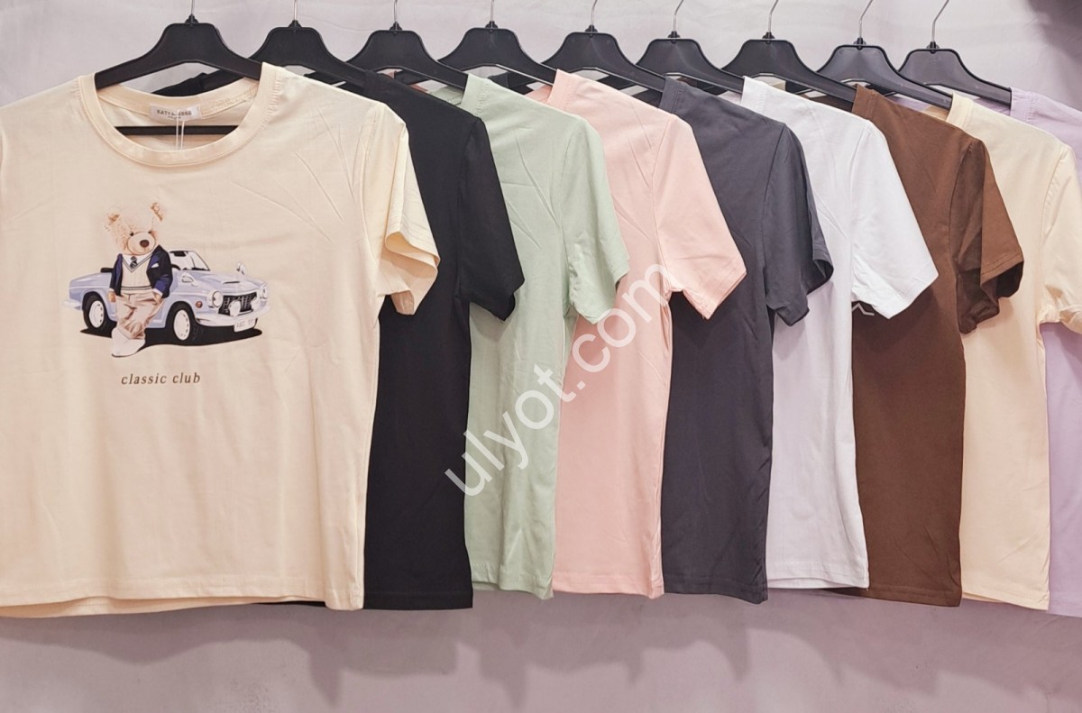 ФУТБОЛКА ВЕДМЕДИК ONE SIZE (44/48) МІКС 5170