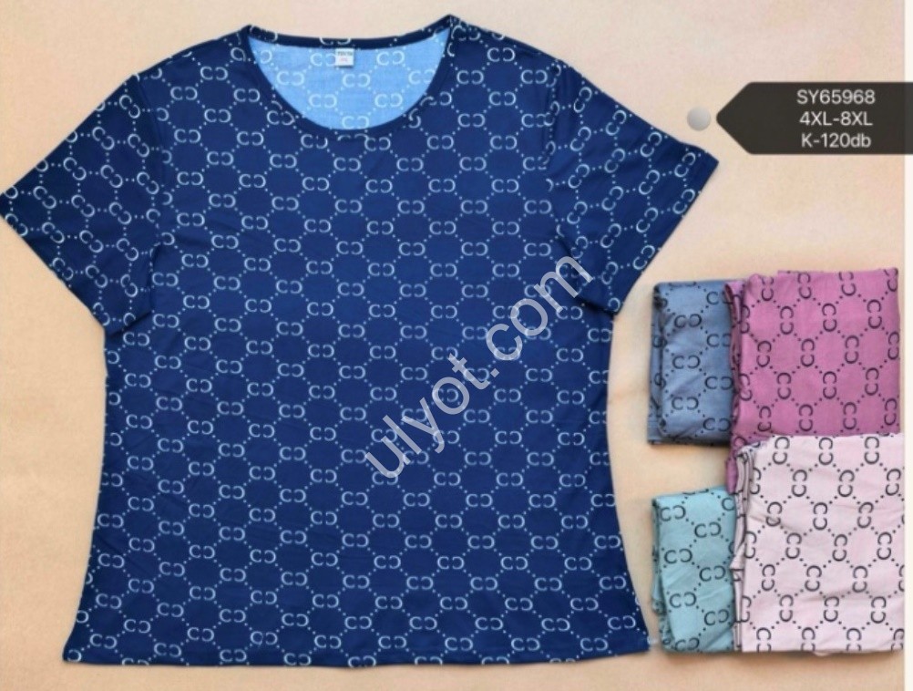 ФУТБОЛКА (4XL-8XL) МІКС 65968